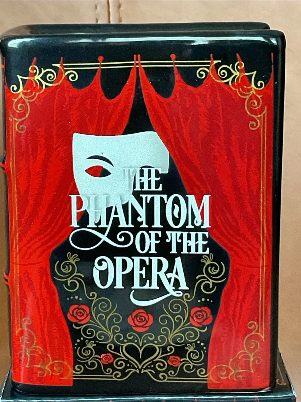 The Phantom of the Opera Book Pot  by Owlcrate